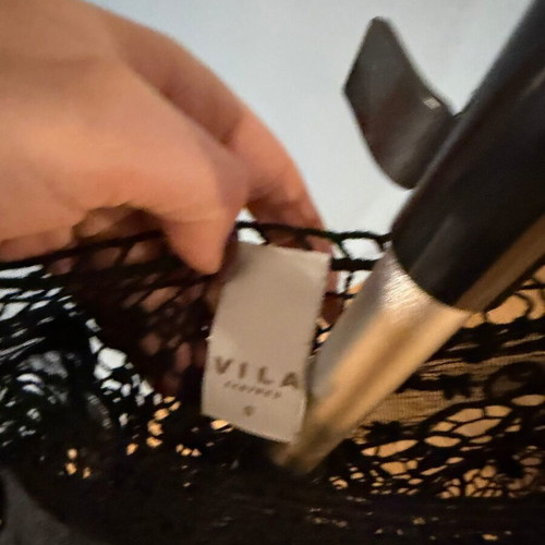 Vila beach dress like new, black, size S