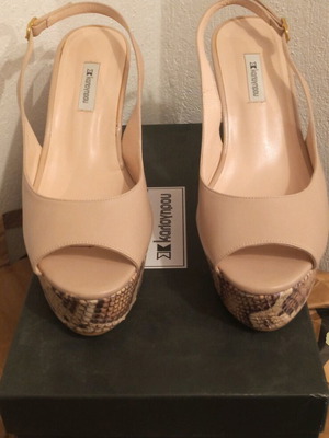 Πλατφόρμες Καλογήρου Νέες, Νο 39, dusty pink