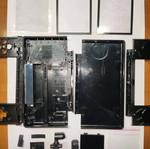 Κέλυφος Nintendo DS Lite μεταχειρισμένο, original ευρωπαϊκή έκδοση, μαύρο