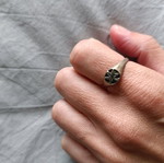 Silver ring size 16.2 like new