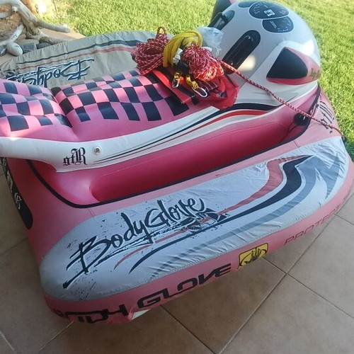 Body Glove Inflatable Towable Water Scooter like new, 2-person jet ski tube