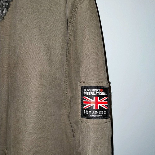 Superdry Rookie Winter Aviation Bomber Jacket XL new, khaki