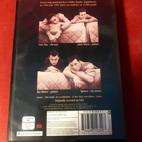 Morrissey Live in Dallas DVD used, rock