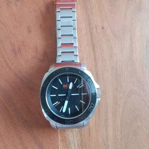 Hugo Boss Orange Sao Paulo watch used, men's, silver