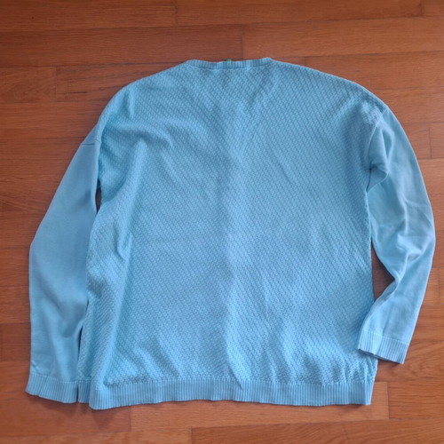 Benetton cardigan for girls turquoise like new