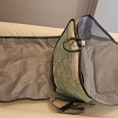 Ikea Gulliver changing table used with two mattresses and portable bag