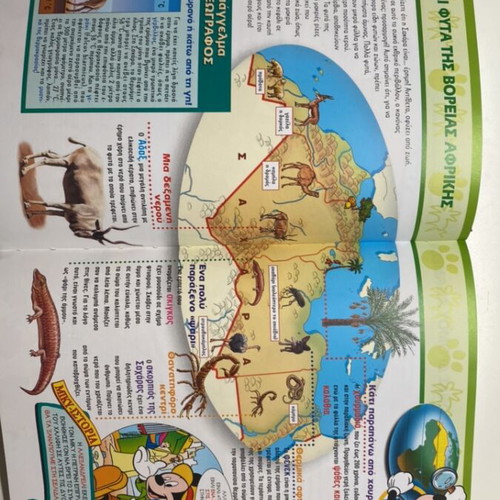 Mickey Explorer children's encyclopedia about Africa like new