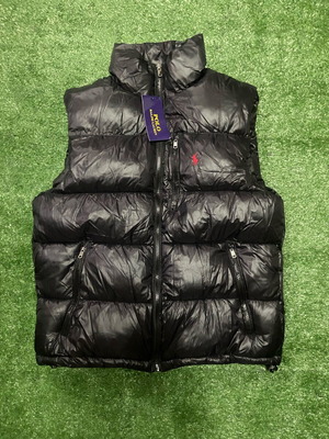 Ralph Lauren vest new, black, size M