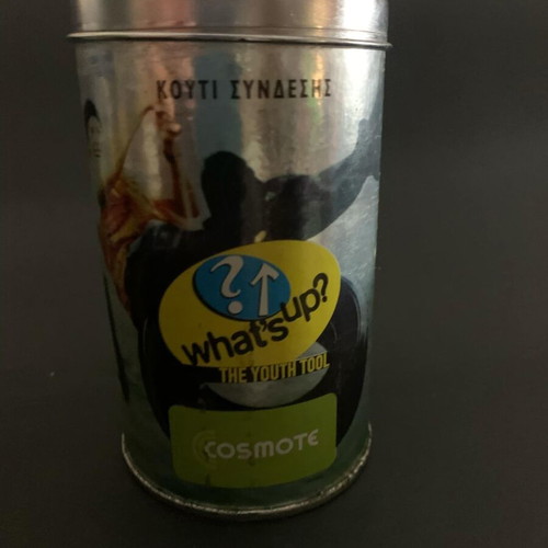 Collectible What's Up COSMOTE prepaid connection boxes used