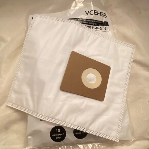 Hoover vacuum bags for Bosch Siemens D-F-G-H, pack of 9, brand new