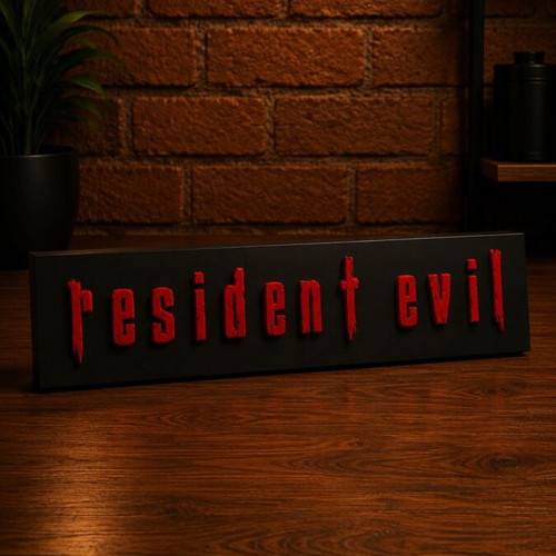 Resident Evil Red Logo 3D printed decoration new