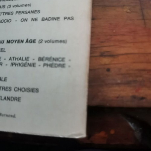 Les Femmes Savantes book used, French language