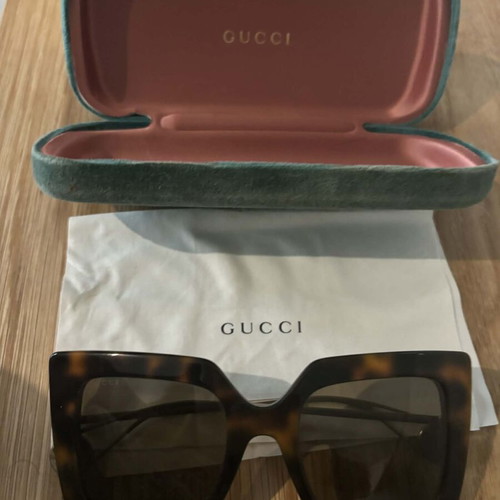 Gucci γυαλιά ηλίου μεταχειρισμένα, καφέ
