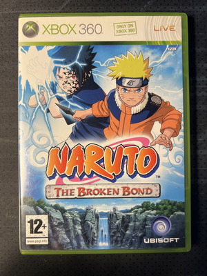 Naruto The Broken Bond Xbox 360 game used