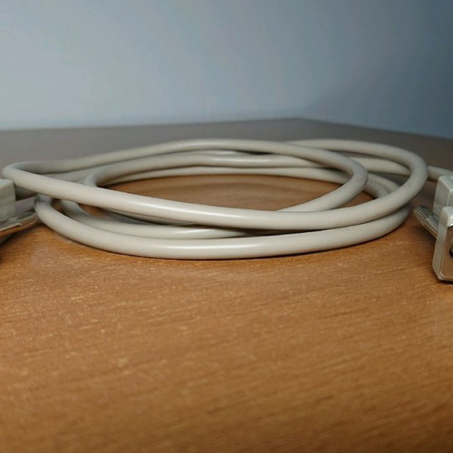 RS232 Cable Male to Female 9 Pins 1.8 Meters Like New