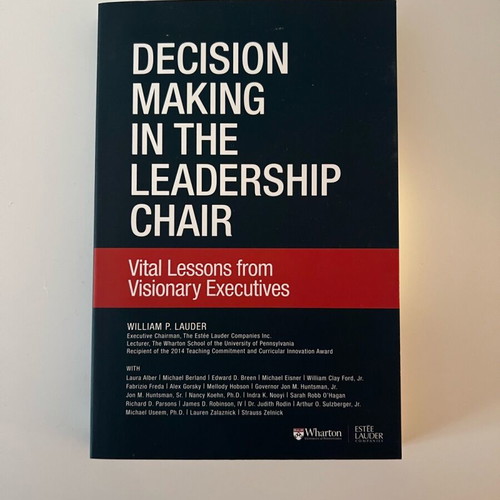 Decision Making in the Leadership Chair new, English