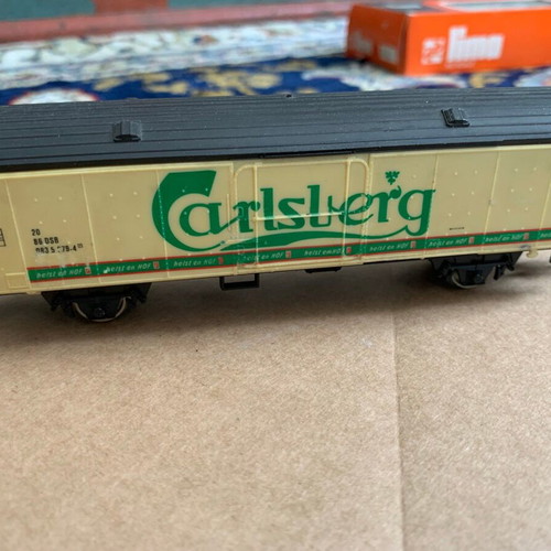 Carlsberg Fleischmann Refrigerated Wagon H0 like new