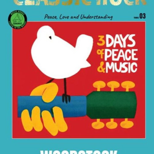 Classic Rock Music Books No3 Woodstock music magazine new