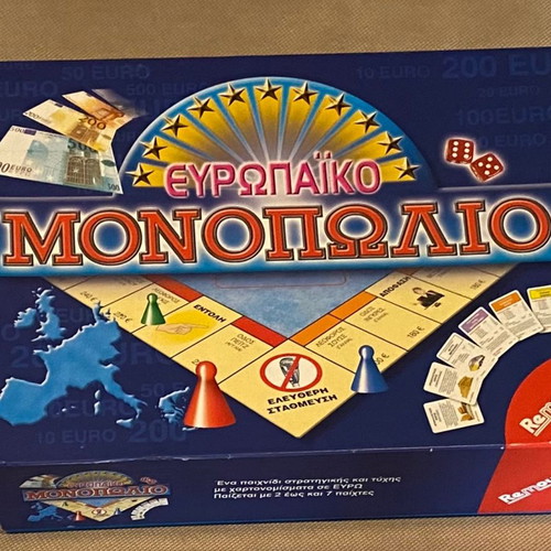 European Monopoly board game used, Remoundo