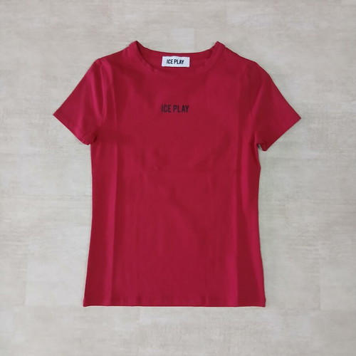 Ice Play women's t-shirt red size M new