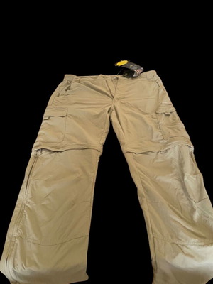 Salewa Yandua ανδρικό παντελόνι trekking 2-σε-1 με φερμουάρ, XL, μπεζ