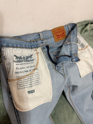 Levi’s Jean 512 straight slim fit, like new, blue