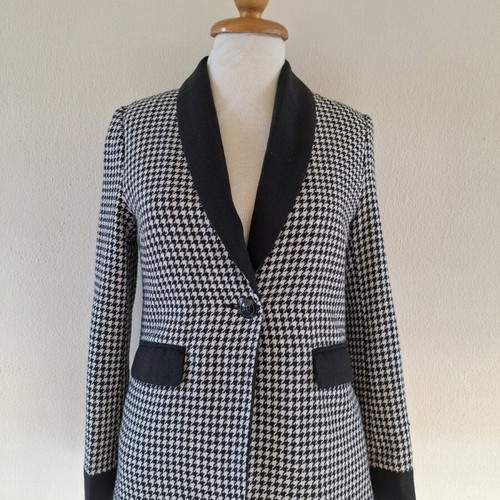 Fashion Union jacket size M like new, black and white