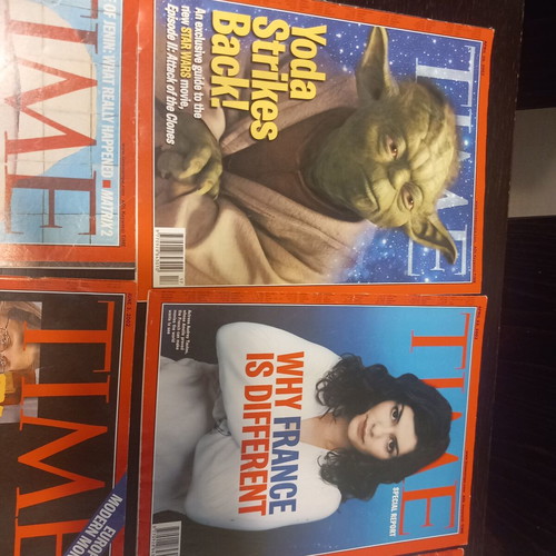 Time magazines used, American edition 15 issues 2002