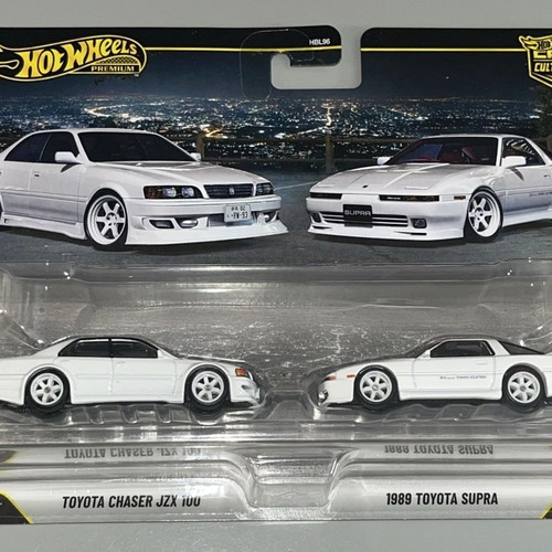 Hot Wheels 2026 Car Culture Premium 2-pack, Toyota Chaser JZX100 & 1989 Toyota Supra