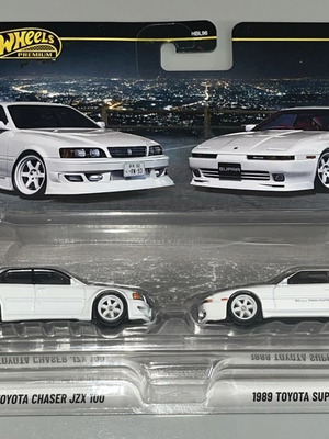 Hot Wheels 2026 Car Culture Premium 2-pack, Toyota Chaser JZX100 & 1989 Toyota Supra