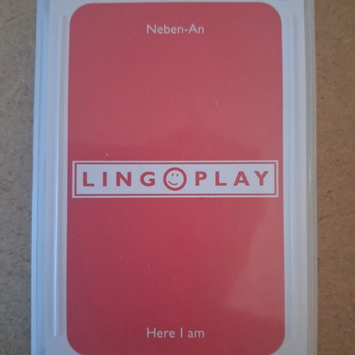 Lingo Cards German Learning Card Game Neben - An, new