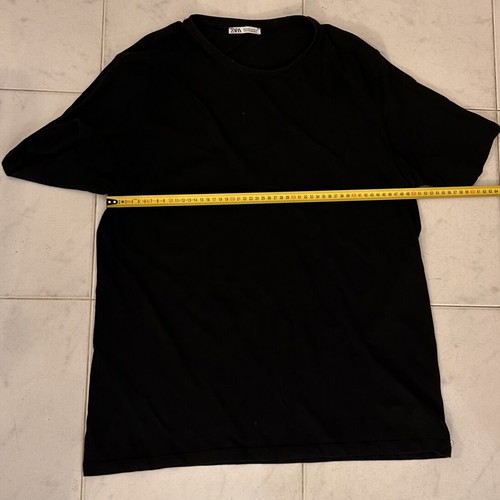Zara ανδρικό T-shirt XL μεταχειρισμένο, μαύρο