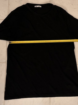 Zara ανδρικό T-shirt XL μεταχειρισμένο, μαύρο