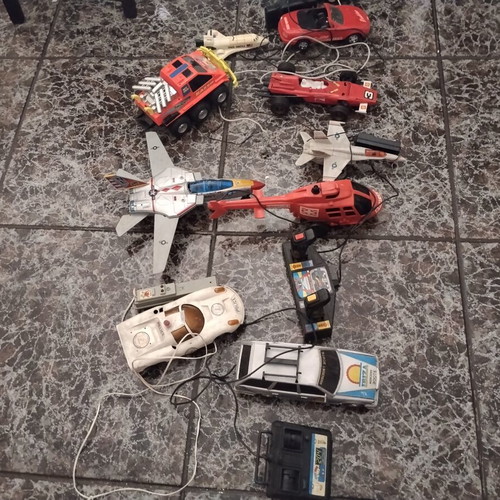Vintage remote control toys collection used, 80s-90s lot