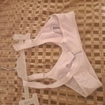 White nursing bra new