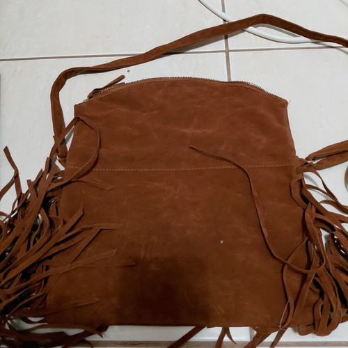 Women's shoulder bag, brown