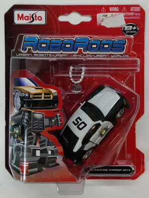 Maisto 2008 RoboRods '06 Dodge Charger SRT8 police car
