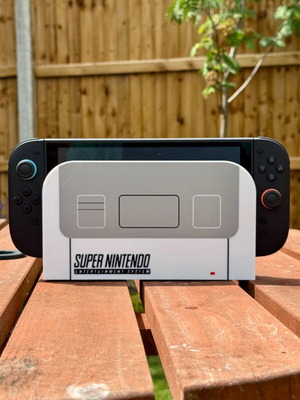 Nintendo Switch 2 3D printed protective cover, Super Nintendo design