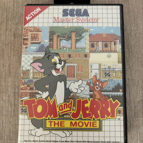 Tom & Jerry Sega Master System game used