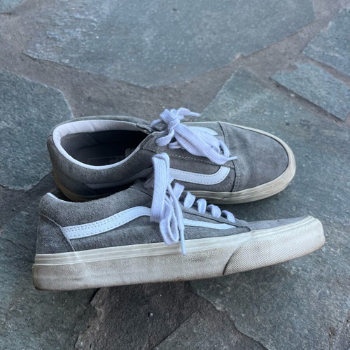 Vans Old Skool athletic shoes like new, gray, size 37