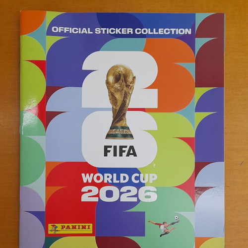 Panini World Cup 2026 Album with 6 Stickers new