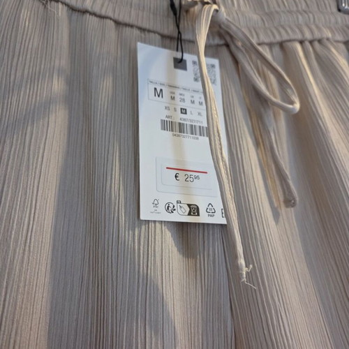 Zara suit set beige, new, tailored for 1.60m height