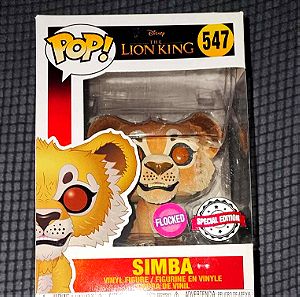Funko Pop - Simba Flocked #547 Lion king