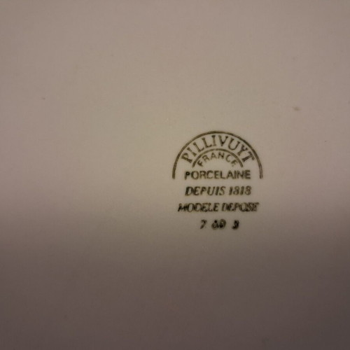 Pillivuyt France porcelain platter like new, 41.5 × 31 cm