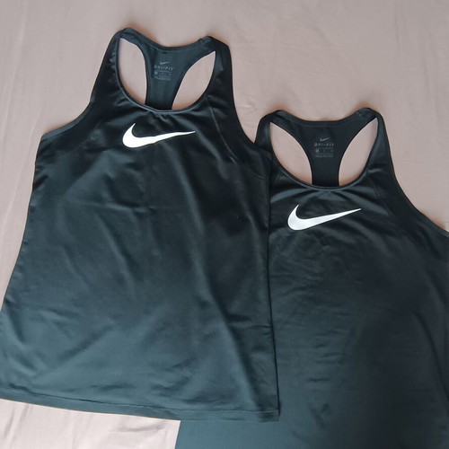 Nike One Dri-FIT Swoosh women's tank tops like new, size S, black