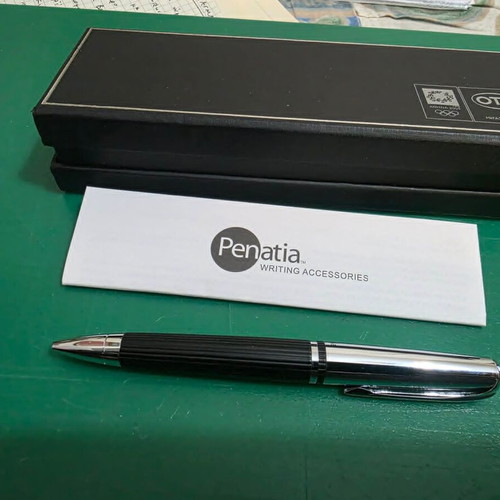Penatia vintage luxury pen with Athens 2004 Olympic logo