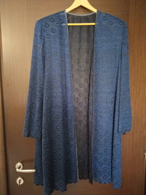 Women's tunic like new, blue shades, size XXL