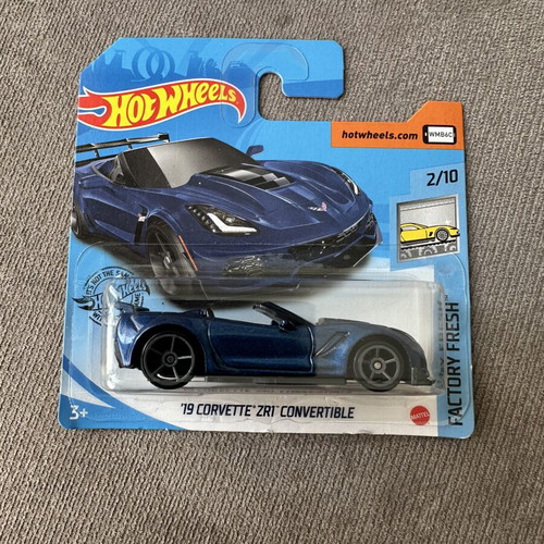 Hot Wheels '19 Corvette ZR1 Convertible new mainline model