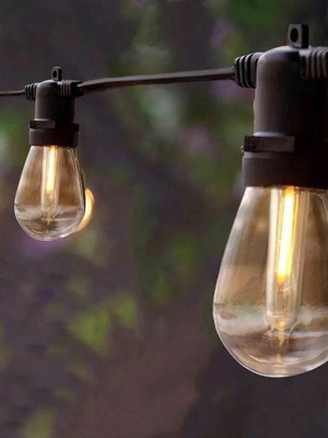 Outdoor hanging lights garland LED 5m new