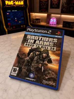 Brothers in Arms: Road to Hill 30 παιχνίδι PS2 μεταχειρισμένο, πλήρες με manual